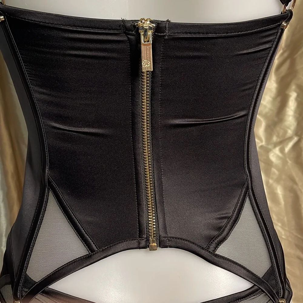 Honey Birdette XS Jimmy Corset and Thong - Picture 4 of 13